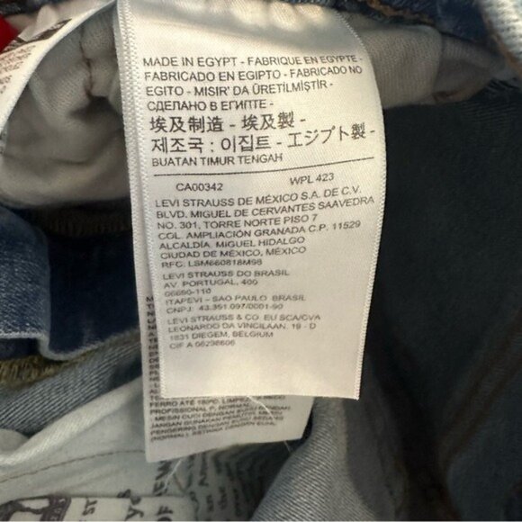 Levi’s 511 Women Straight Leg Jeans Medium Wash Size 28x30 Nomadcore Denim - Picture 11 of 12